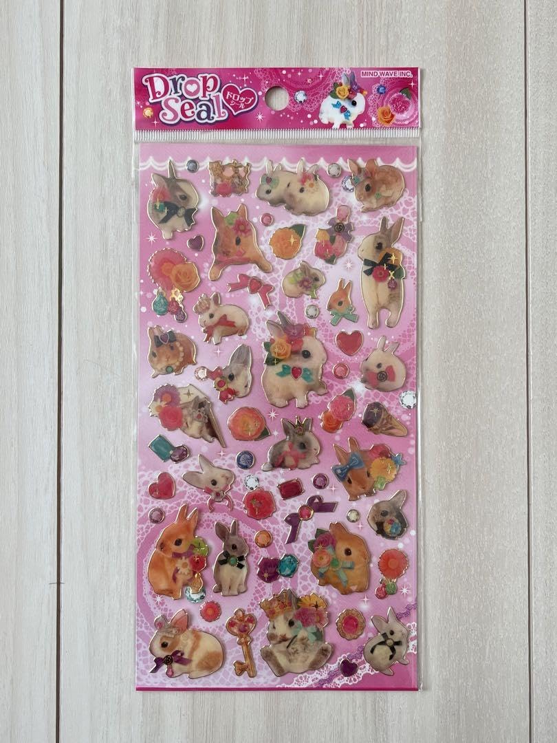 平成レトロ　クラックス　シール　わんこ　リス うさぎ　天使　トキメキシール CRUX - 平成レトロ シール カプセルシール うさぎ ねこ アニマル